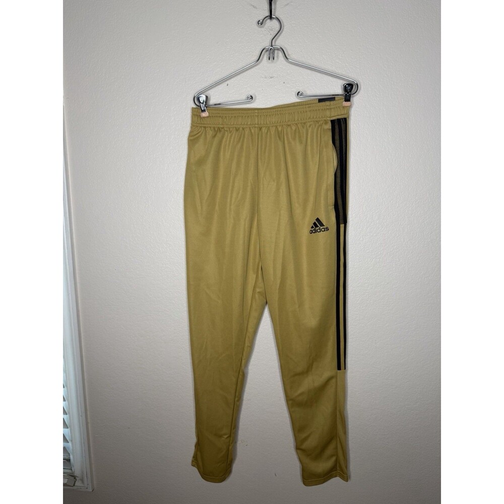 Adidas Mens Joggers Track pants Adidas tiro pants Sz M Gold Soccer Football - Picture 7 of 14